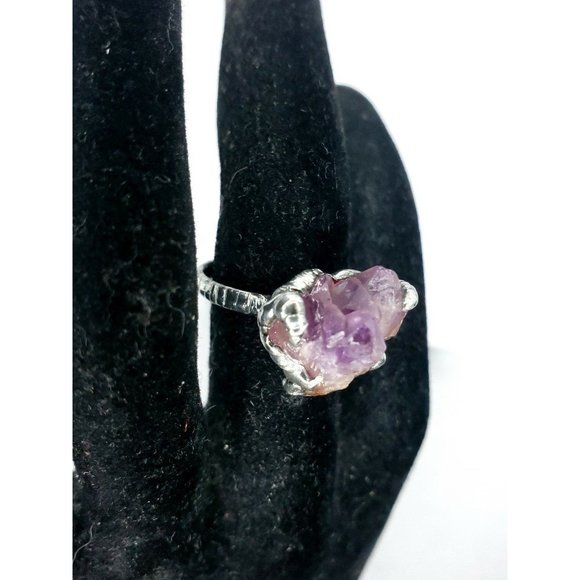 Amethyst crystal ring - Picture 9 of 12